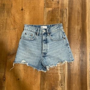 Zara denim shorts